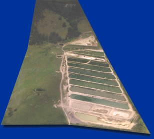 Aerial of Pioneer Fish Farm